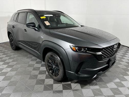 Machine Gray Metallic 2025 Mazda CX-50 Hybrid Premium Package