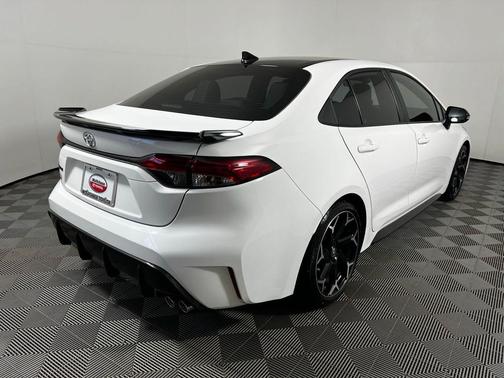 Ice Cap/Midnight Black Metallic 2025 Toyota Corolla FX