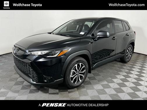 Jet Black 2026 Toyota Corolla Hybrid L