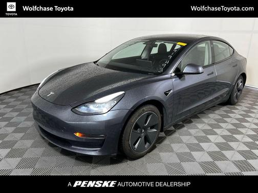 Gray 2021 Tesla Model 3 Standard Range Plus