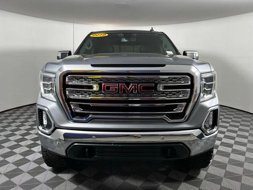 Satin Steel Metallic 2019 GMC Sierra 1500 SLT