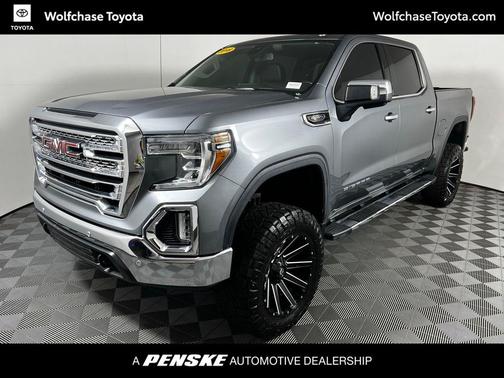 Satin Steel Metallic 2019 GMC Sierra 1500 SLT
