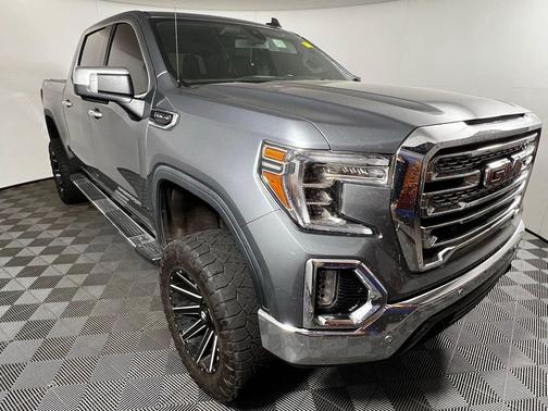 Satin Steel Metallic 2019 GMC Sierra 1500 SLT