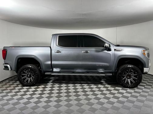 Satin Steel Metallic 2019 GMC Sierra 1500 SLT