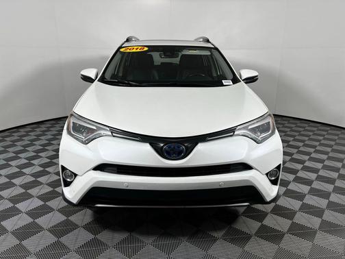 Blizzard Pearl 2018 Toyota RAV4 Hybrid Limited