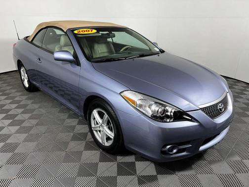 Cosmic Blue Metallic 2007 Toyota Camry Solara SLE