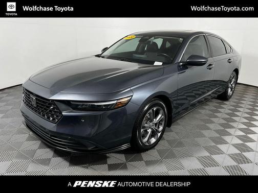 Gray Metallic 2023 Honda Accord Hybrid EX-L