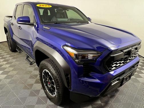 Blue Crush Metallic 2025 Toyota Tacoma Hybrid TRD Off Road