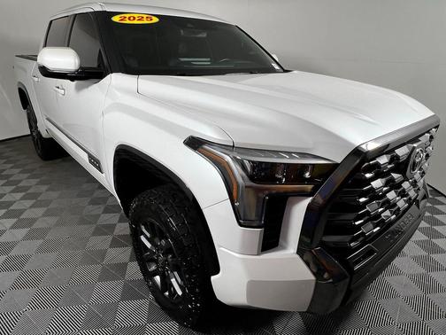 Wind Chill Pearl 2025 Toyota Tundra Platinum
