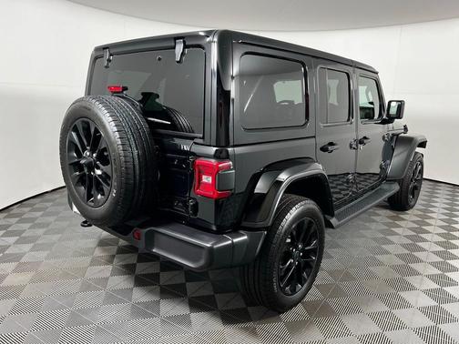 Black Clearcoat 2025 Jeep Wrangler 4xe Sahara