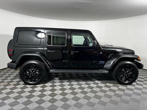 Black Clearcoat 2025 Jeep Wrangler 4xe Sahara