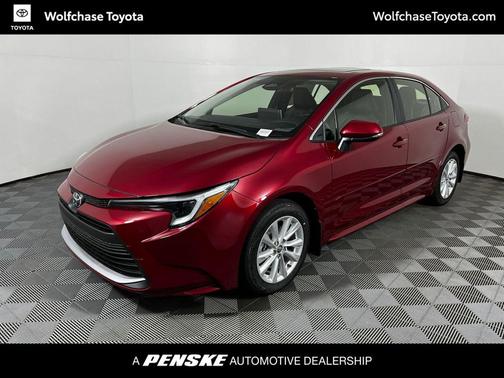Ruby Flare Pearl 2026 Toyota Corolla Hybrid XLE