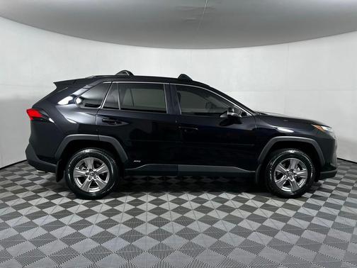 Midnight Black Metallic 2022 Toyota RAV4 Hybrid XLE