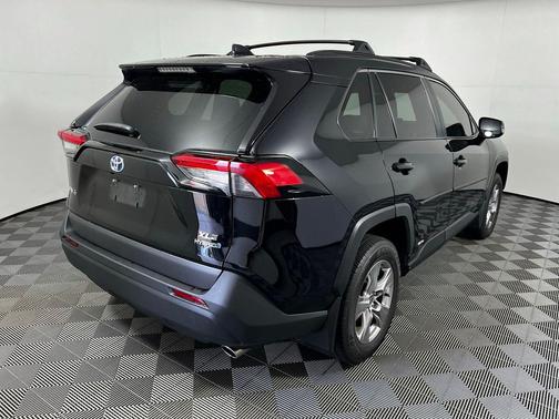 Midnight Black Metallic 2022 Toyota RAV4 Hybrid XLE