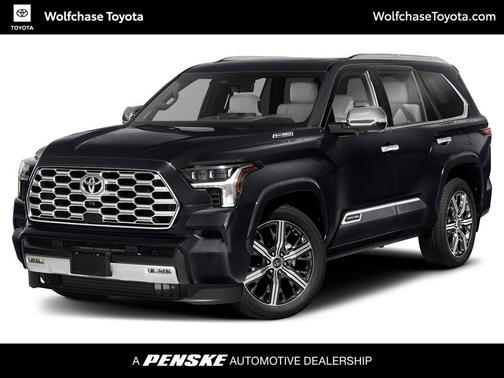 Midnight Black Metallic 2023 Toyota Sequoia Capstone