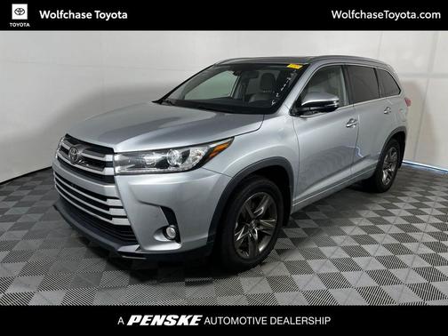 Celestial Silver Metallic 2018 Toyota Highlander Limited Platinum