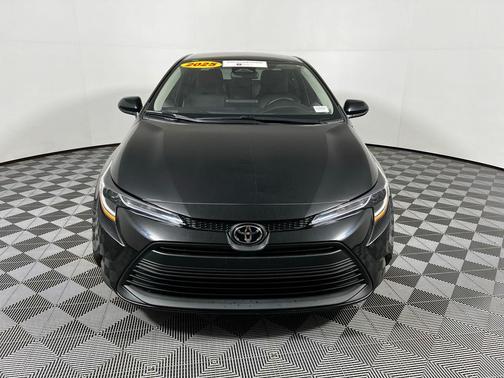 Midnight Black Metallic 2025 Toyota Corolla LE