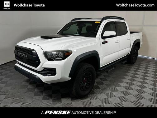 Super White 2019 Toyota Tacoma TRD Pro