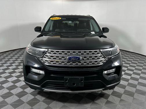 AGATE BLACK METALLIC 2022 Ford Explorer Limited