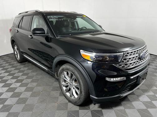 AGATE BLACK METALLIC 2022 Ford Explorer Limited