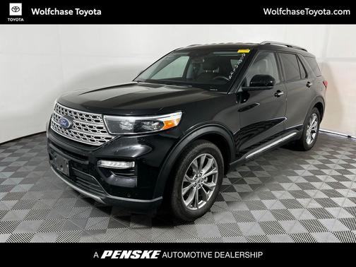 AGATE BLACK METALLIC 2022 Ford Explorer Limited