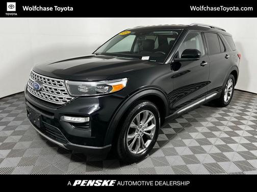 AGATE BLACK METALLIC 2022 Ford Explorer Limited