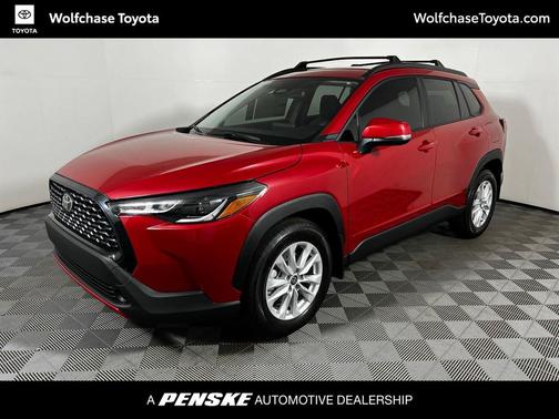 Soul Red Crystal 2026 Toyota Corolla Cross LE