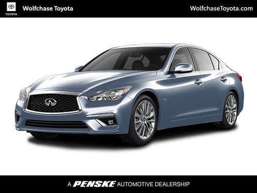 Majestic White 2018 INFINITI Q50 3.0t LUXE