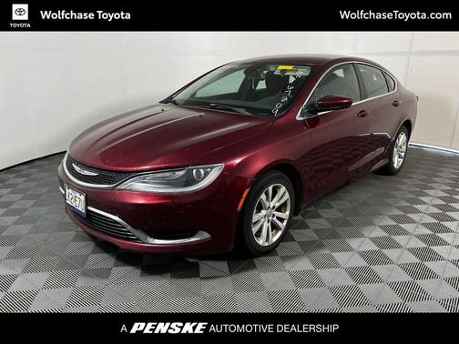 Velvet Red Pearlcoat 2016 Chrysler 200 Limited