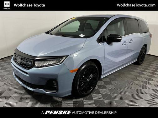 Crystal Black Pearl 2025 Honda Odyssey Sport-L