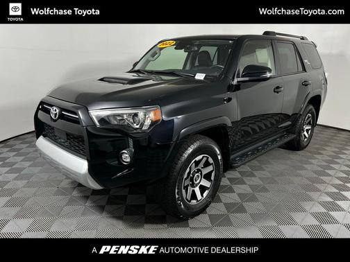 Midnight Black Metallic 2022 Toyota 4Runner TRD Off Road Premium