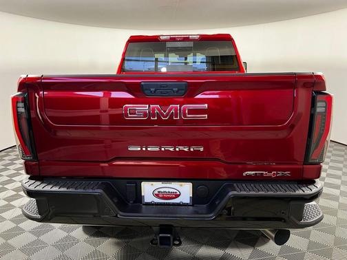 Volcanic Red Tintcoat 2025 GMC Sierra 2500 AT4X