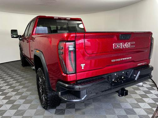 Volcanic Red Tintcoat 2025 GMC Sierra 2500 AT4X