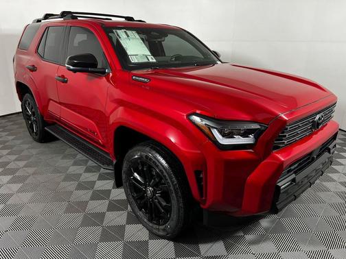 Supersonic Red 2026 Toyota 4Runner Hybrid Platinum