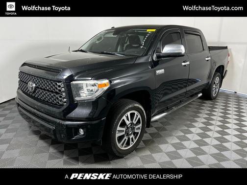 Midnight Black Metallic 2019 Toyota Tundra Platinum Truck
