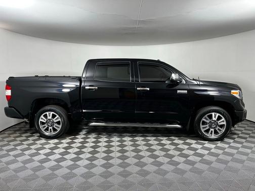 Midnight Black Metallic 2019 Toyota Tundra Platinum