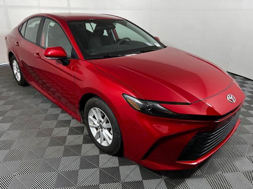 Supersonic Red 2025 Toyota Camry LE
