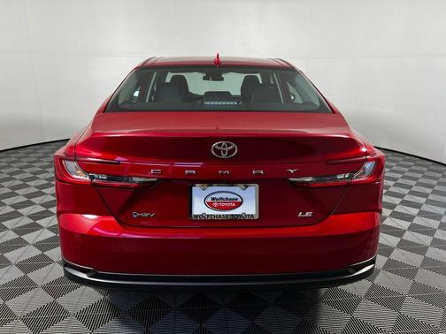 Supersonic Red 2025 Toyota Camry LE