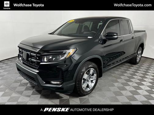 Crystal Black Pearl 2024 Honda Ridgeline RTL