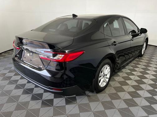 Midnight Black Metallic 2025 Toyota Camry LE