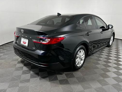 Midnight Black Metallic 2025 Toyota Camry LE