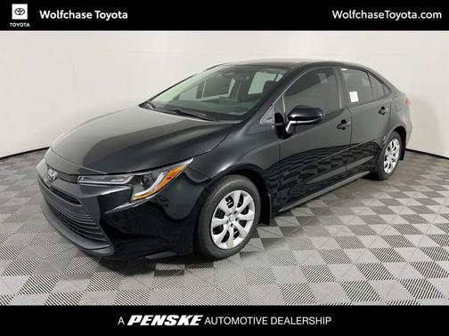 Midnight Black Metallic 2026 Toyota Corolla LE