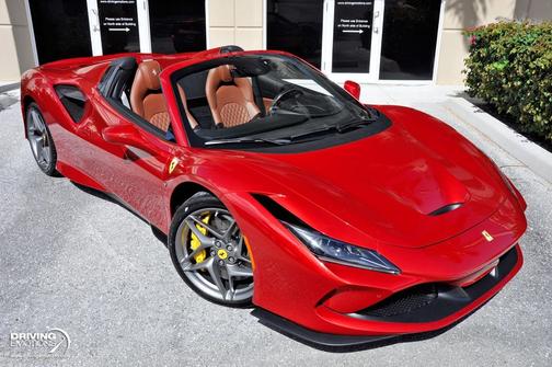 Rosso Fuoco 2022 Ferrari F8 Spider ROSSO FUOCO! CARBON FIBER TRIM! FRONT LIFT! HIFI SOUND! $421K MSRP!!