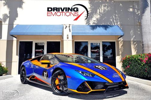 Blu Nethuns Ad Personam Metallic 2020 Lamborghini Huracan EVO AWD! 1 of 36 Built! BLUE NETHUNS! FRONT LIFT! COLLECTOR!!