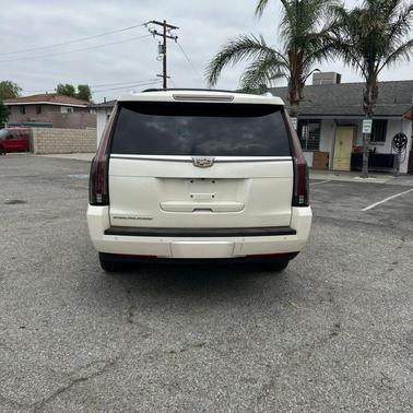 White Diamond Tricoat 2015 Cadillac Escalade ESV Sport