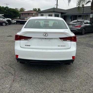 White 2017 Lexus IS 200t Base