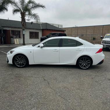 White 2017 Lexus IS 200t Base