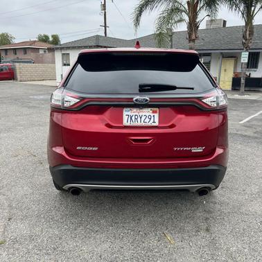 Ruby Red Metallic Tinted Clearcoat 2015 Ford Edge Titanium