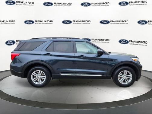 Stone Blue Metallic 2023 Ford Explorer XLT