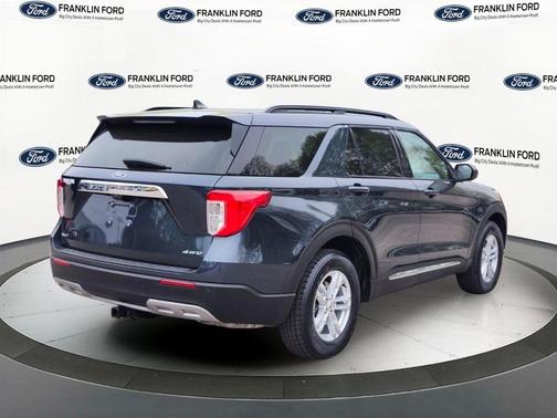 Stone Blue Metallic 2023 Ford Explorer XLT